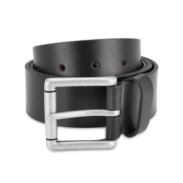 UCB Topino Men's Leather Non Reversible Belt Black