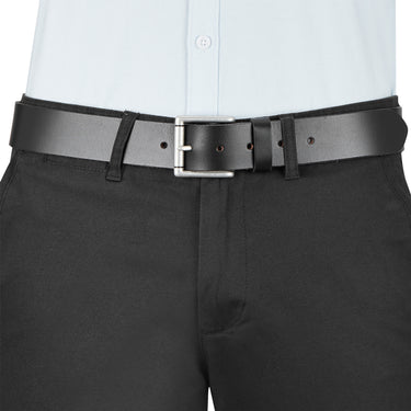 UCB Topino Men's Leather Non Reversible Belt Black