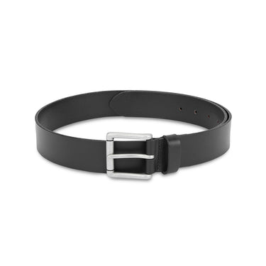 UCB Topino Men's Leather Non Reversible Belt Black