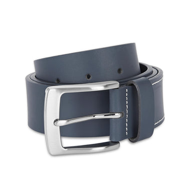 UCB Vatican Men's Leather Non
Reversible Belt navy