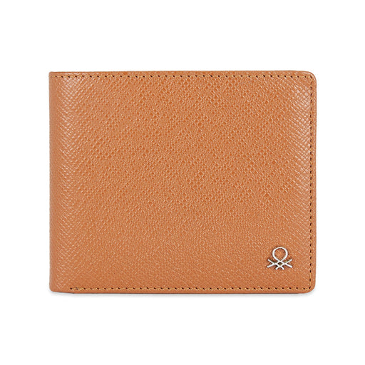 UCB Novara Men's Leather Multi Card Coin Wallet Tan