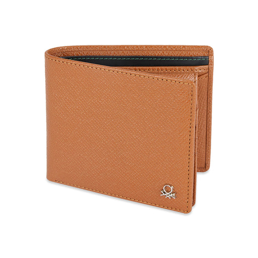 UCB Novara Men's Leather Multi Card Coin Wallet Tan
