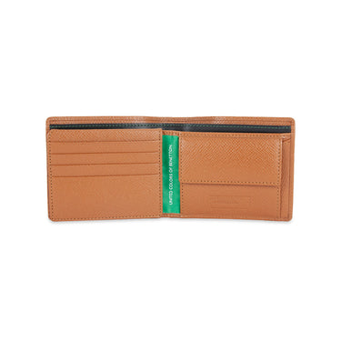UCB Novara Men's Leather Multi Card Coin Wallet Tan