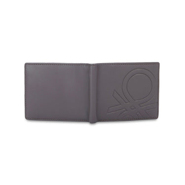 UCB Anzio Men's Leather Global Coin Wallet Brown