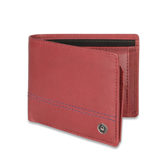 UCB Roque Men's Leather Multi Card Coin Wallet