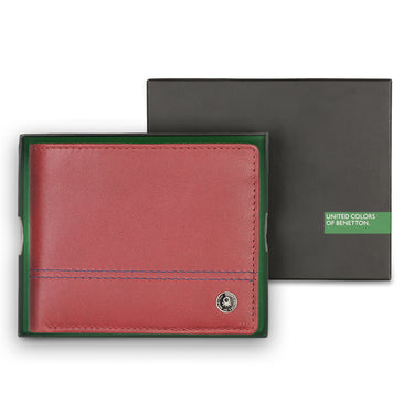 UCB Roque Men's Leather Multi Card Coin Wallet