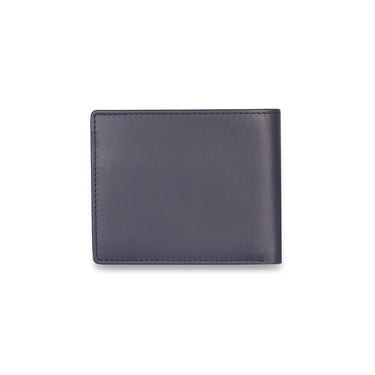 Ucb Cormack Men's Leather Multi Card Coin Wallet Navy