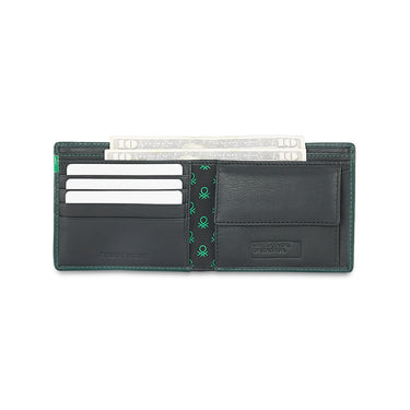UCB Corvin Men's Leather Global Coin Wallet