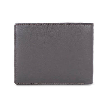 United Colors of Benetton Corvin Men's Leather Passcase Wallet Brown