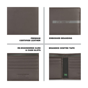 UCB Cloyd Men's Leather Passcase Wallet