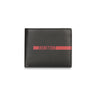 UCB Cloyd Men's Leather Global Coin Wallet Black