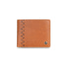 UCB Camrin Men's Leather Global Coin Wallet tan
