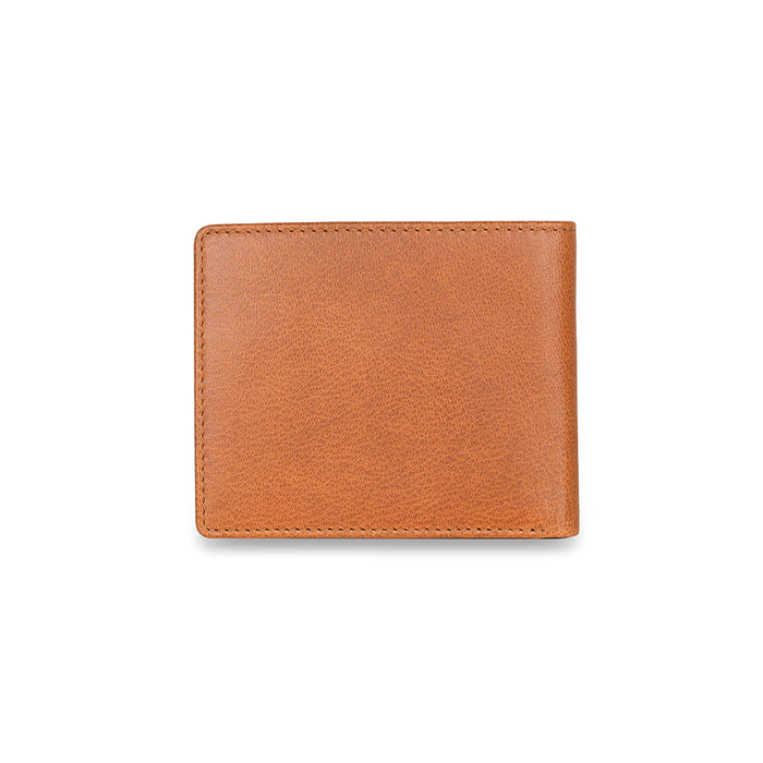 UCB Camrin Men's Leather Global Coin Wallet tan