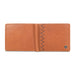 UCB Camrin Men's Leather Global Coin Wallet tan