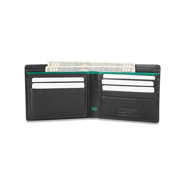United Colors of Benetton Camrin Men's Leather Passcase Wallet
