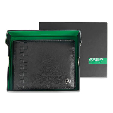 United Colors of Benetton Camrin Men's Leather Passcase Wallet