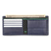 UCB Camrin Men's Leather Global Coin Wallet Navy