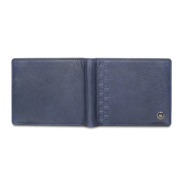 UCB Camrin Men's Leather Global Coin Wallet Navy