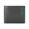UCB Justino Men's Leather Global Coin Wallet Black