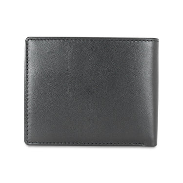 UCB Justino Men's Leather Global Coin Wallet Black