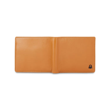 UCB Brenon Men's Leather Global Coin Wallet Tan