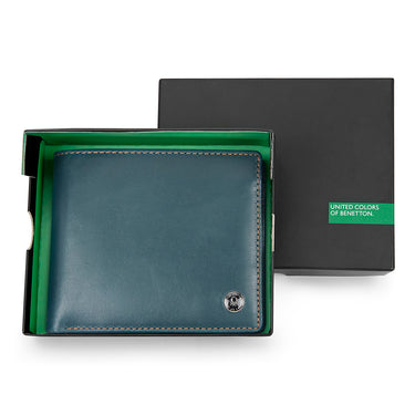 UCB Bron Men's Leather Global Coin Wallet