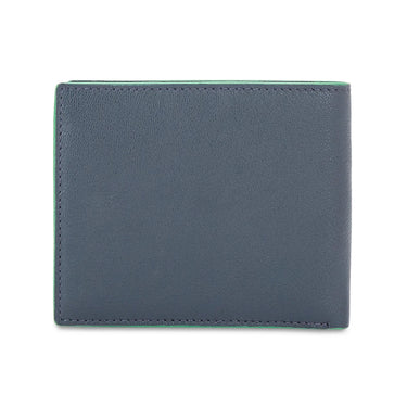 United Colors of Benetton Caspian Men’s Global Coin Leather Wallet-Navy