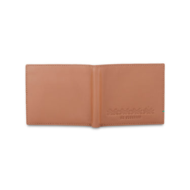 UCB Bradley Men's Leather Global Coin Wallet tan