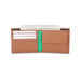 UCB Bradley Men's Leather Global Coin Wallet tan