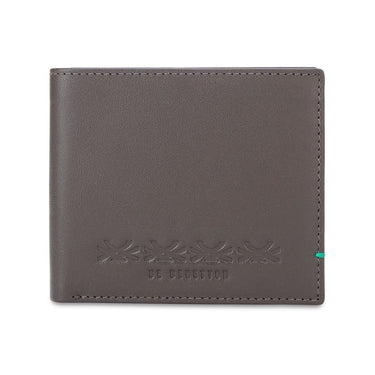 UCB Bradley Men's Leather Global Coin Wallet Brown
