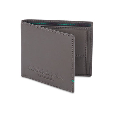 UCB Bradley Men's Leather Global Coin Wallet Brown