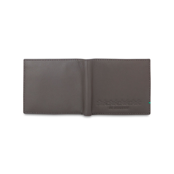 UCB Bradley Men's Leather Global Coin Wallet Brown