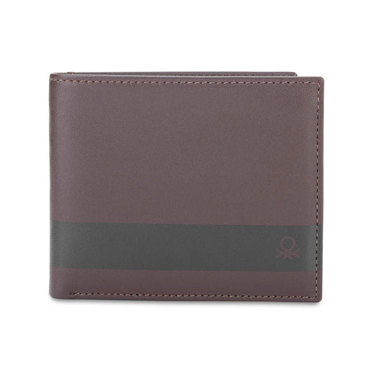 United Colors of Benetton Kade Men's Leather Passcase Wallet