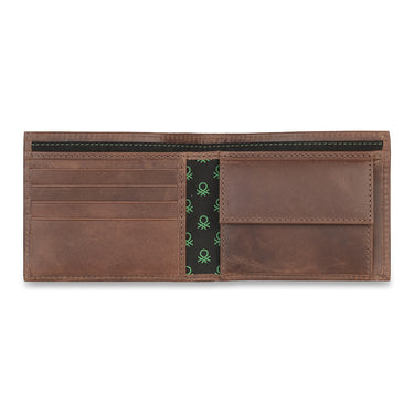 UCB Osmond Men's Leather Global Coin Wallet