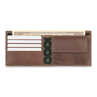 UCB Osmond Men's Leather Global Coin Wallet