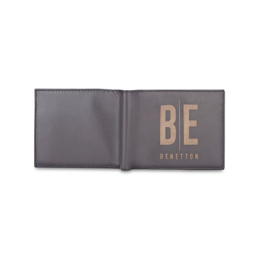 United Colors of Benetton Ackley Men’s Global Coin Leather Wallet-Brown