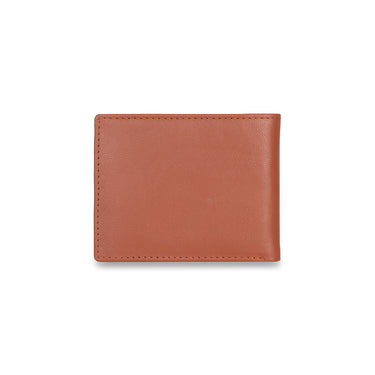 UCB Mace Men's Leather Global Coin Wallet Tan