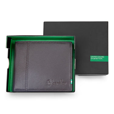 UCB Mace Men's Leather Passcase Wallet