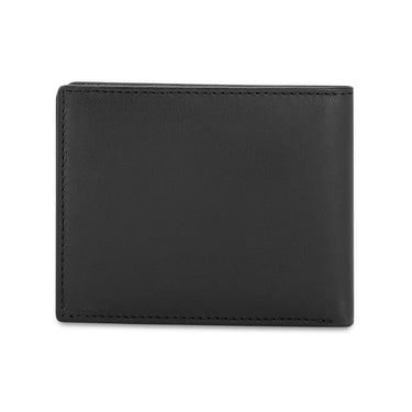 UCB Mace Men's Leather Global Coin Wallet Tan Black