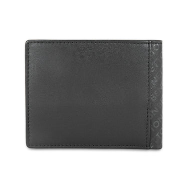 UCB Nolen Men's Leather Global Coin Wallet Black