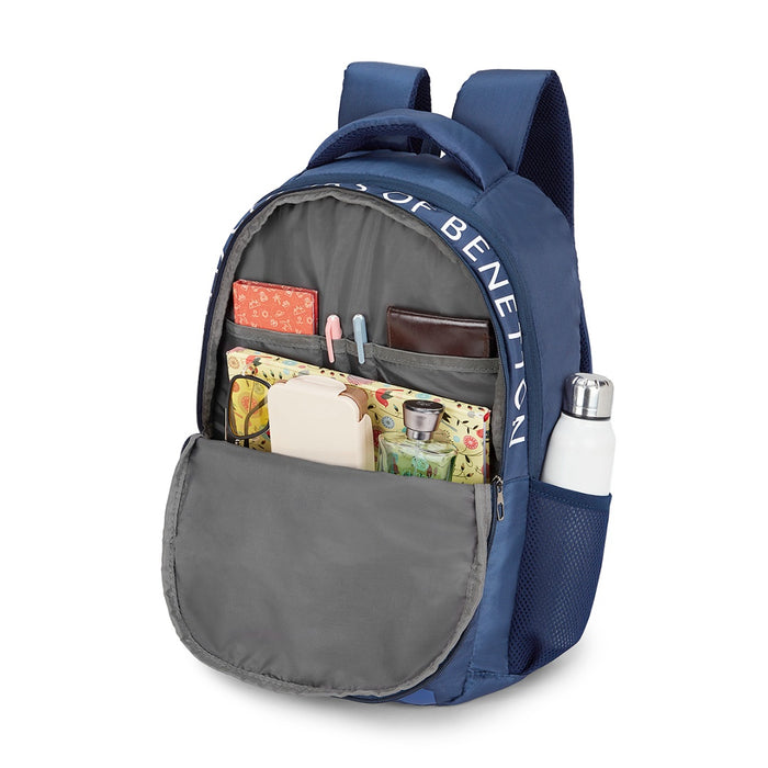 United Colors of Benetton Noble Laptop Backpack Blue