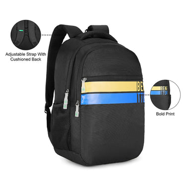 UCB Kyron Non Laptop Backpack Black