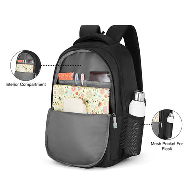 UCB Kyron Non Laptop Backpack Black