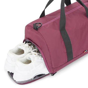 United Colors Of Benetton Billiard Gym Bag Wine