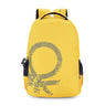 United Colors of Benetton Calypso Laptop Backpack Yellow