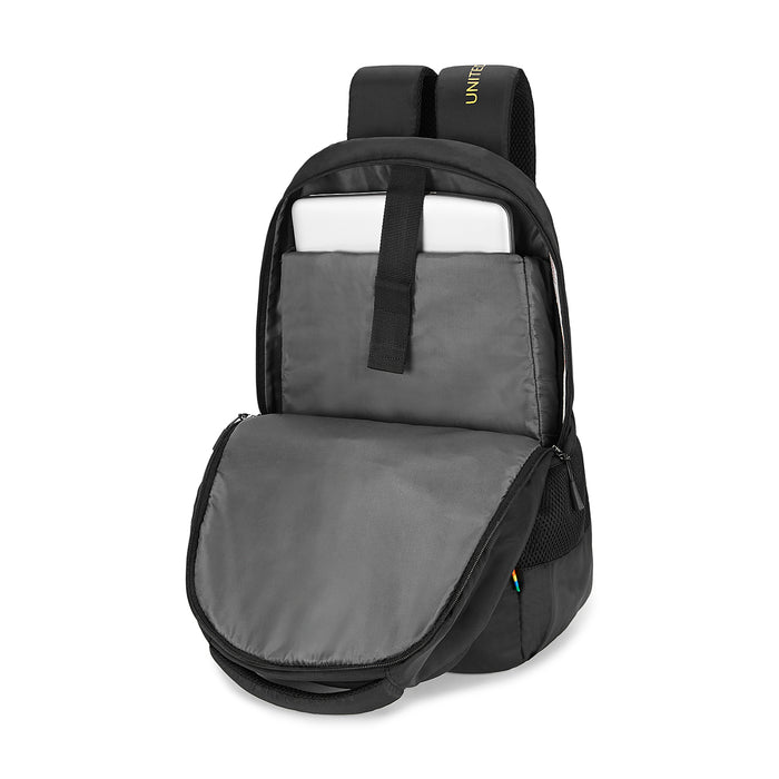 United Colors of Benetton Calypso Laptop Backpack Black