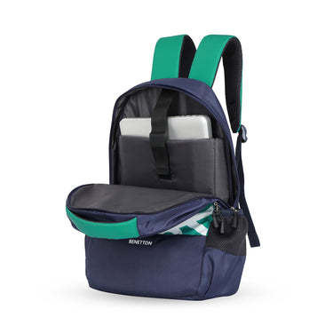 United Colors of Benetton Winsome Laptop Backpack Navy