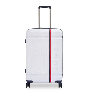 Tommy Hilfiger Millennia Hard Luggage White Mid