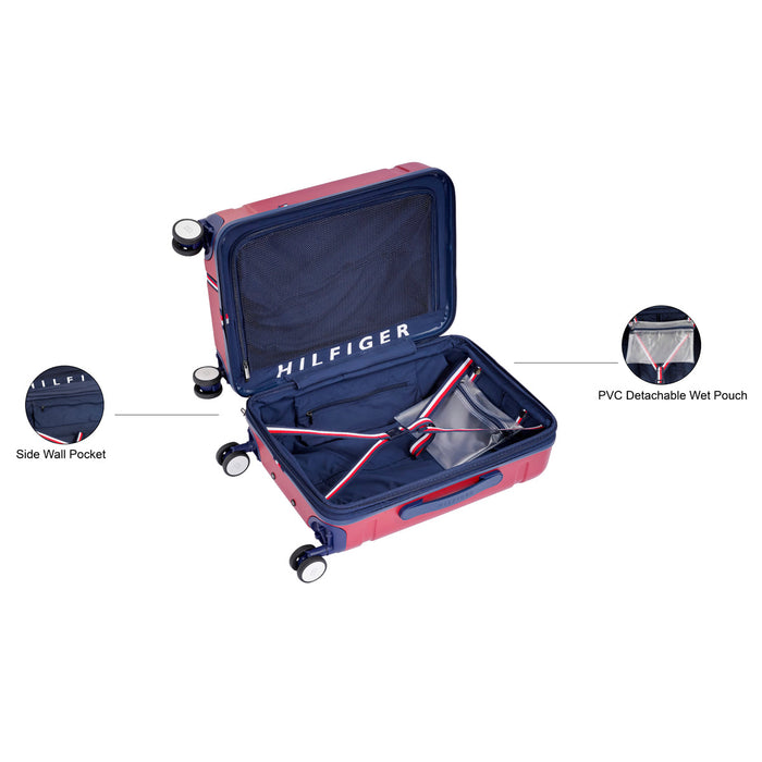 One suitcase tommy hilfiger luggage deals