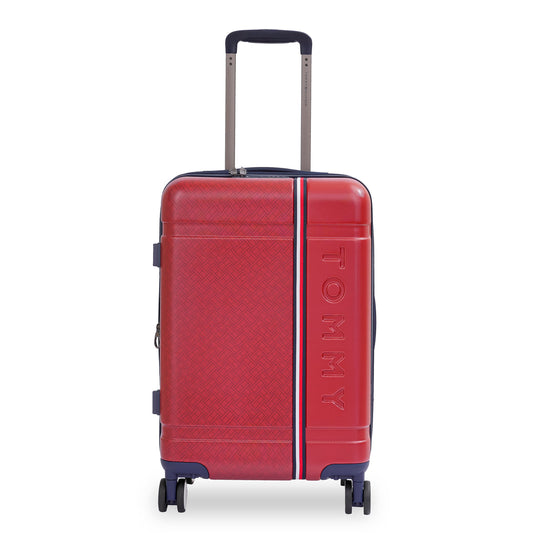 Tommy Hilfiger Millennia Hard Luggage Red Cabin